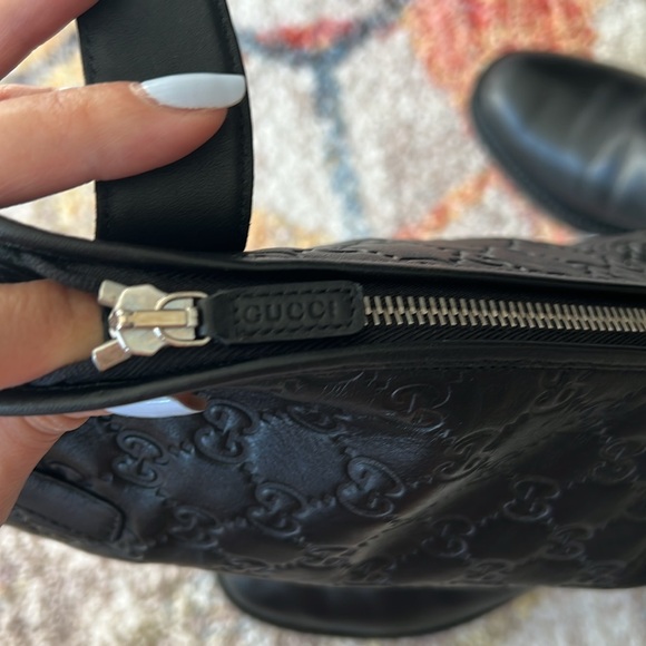 GUCCI Guccissima Calfskin Maud Soft Knee High Riding Boots in Black - 36 - Picture 6 of 9